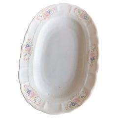 Vintage Cluj Napoca Floral Porcelain Bowl