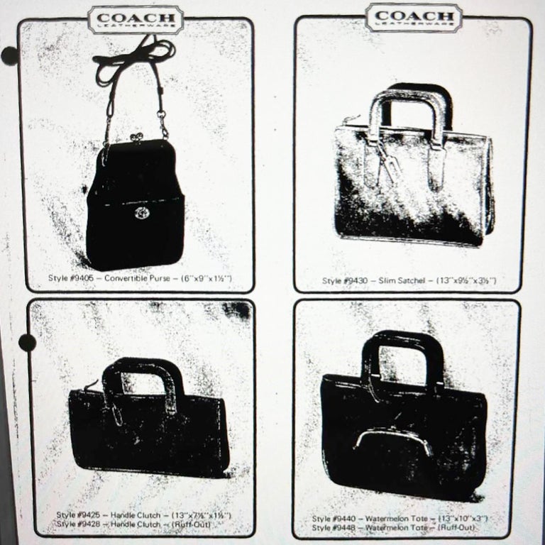 Vintage Coach Bag Bonnie Cashin Convertible Purse Rare Kisslock Turnlock Bag #94 For Sale 5