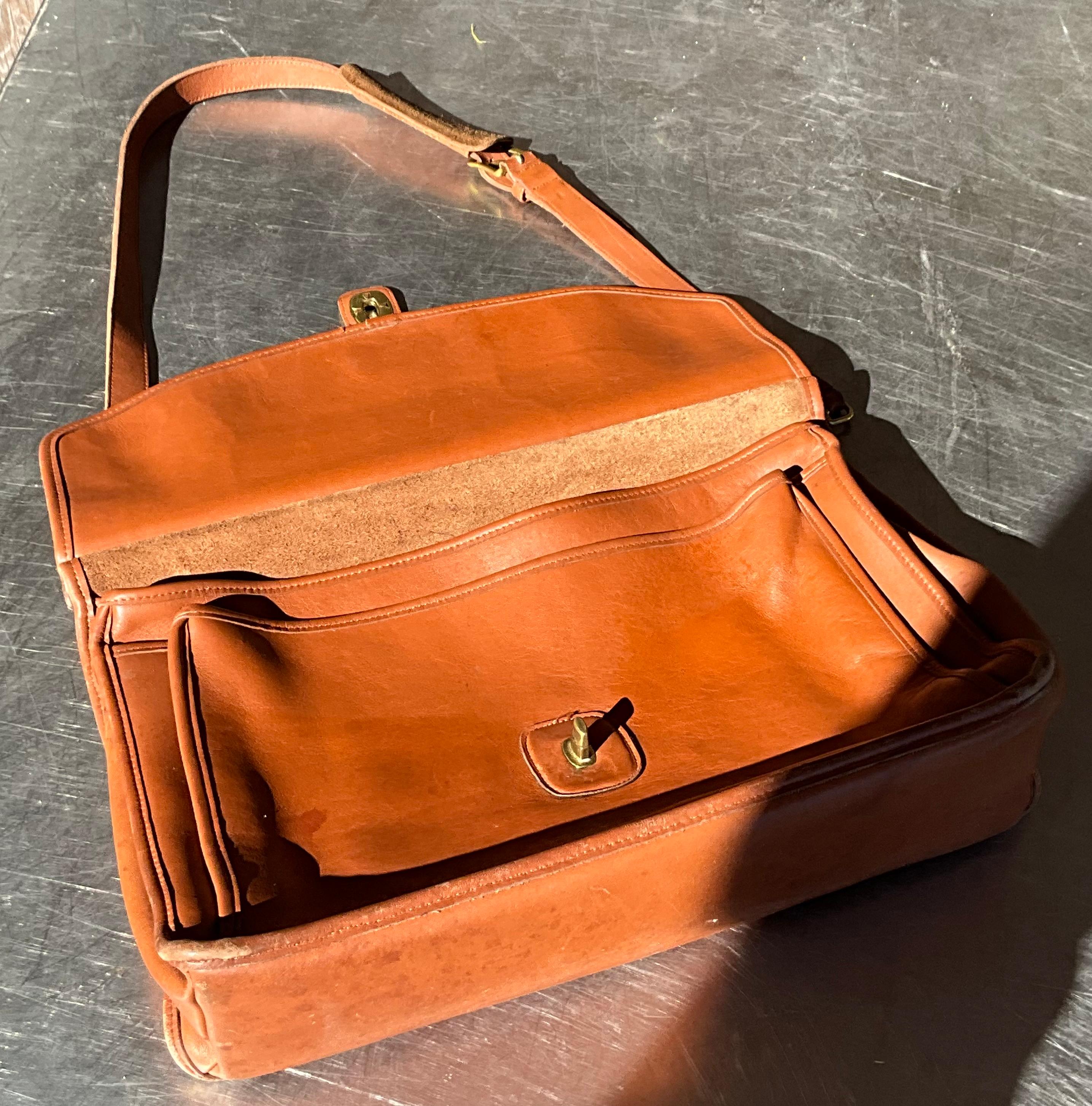 Coach Beekman Aktentasche im Vintage-Stil im Angebot 1