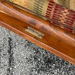 Paire de chaises longues en rotin Ficks Reed courbé - Vintage Coastal 1950s