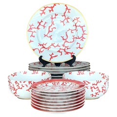Vintage Coastal Alberto Pinto for Raynaud Limoges “Christobal” China for 8-24 Pc