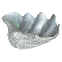 Vintage Coastal Arthur Court Pewter Clam Shell