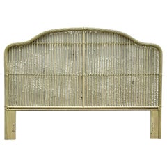 Vintage Coastal Bamboo King Size Headboard