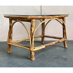 Vintage Coastal Bent Branch Coffee Table