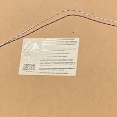 Vintage Coastal Carolina Company Silver Swag Mirror