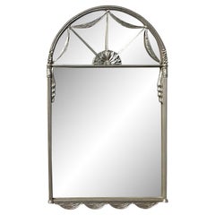 Used Coastal Carolina Company Silver Swag Mirror