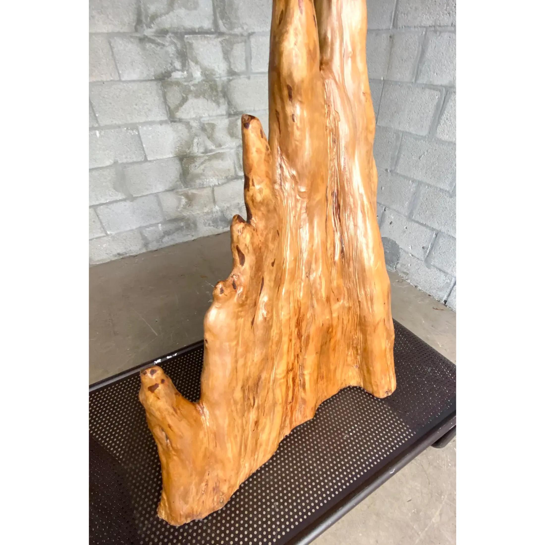 Vintage Coastal Cypress Knuckle Sculpture For Sale 1