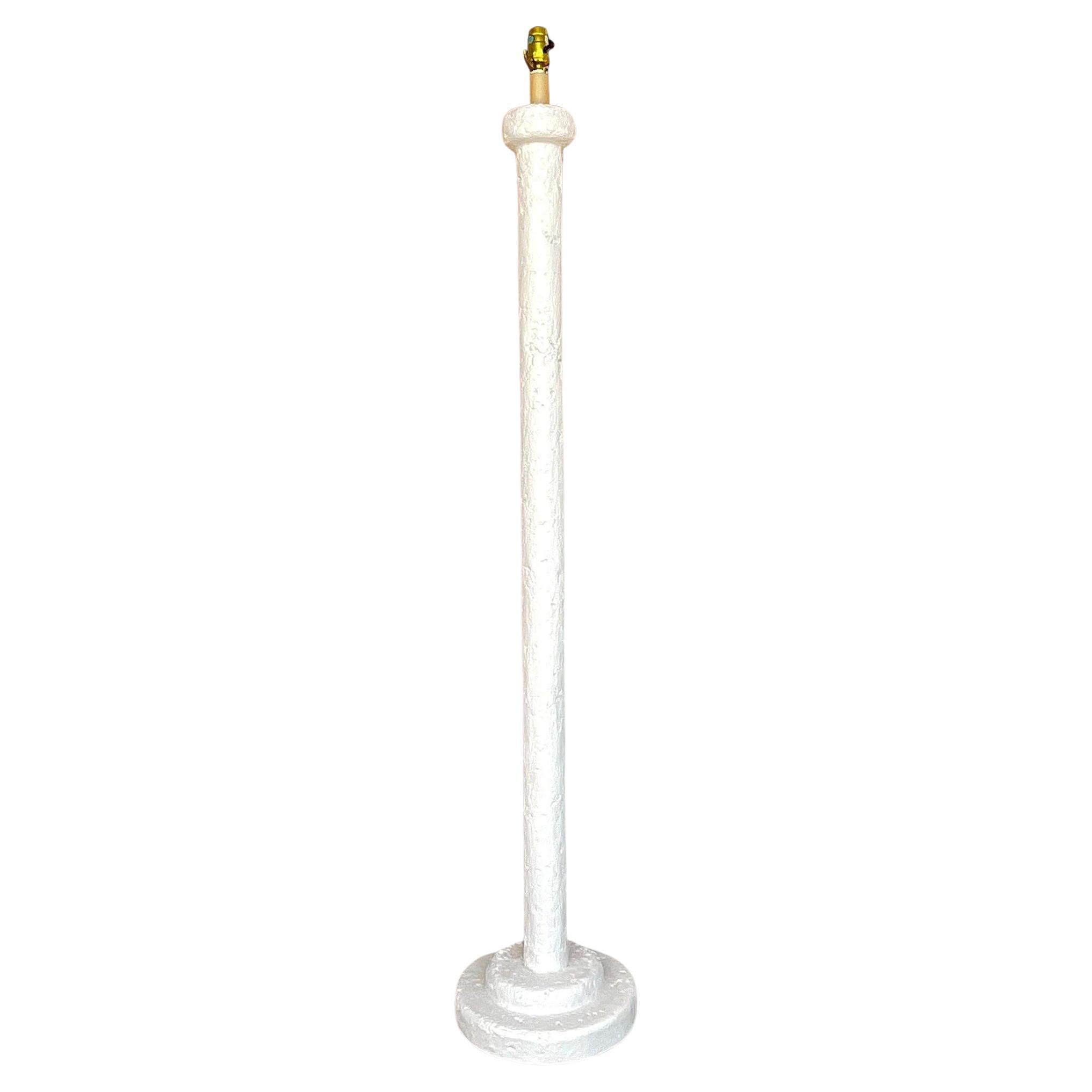 Vintage Coastal Faux Coral Floor Lamp