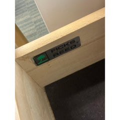 Vintage Coastal Ficks Reed Desk