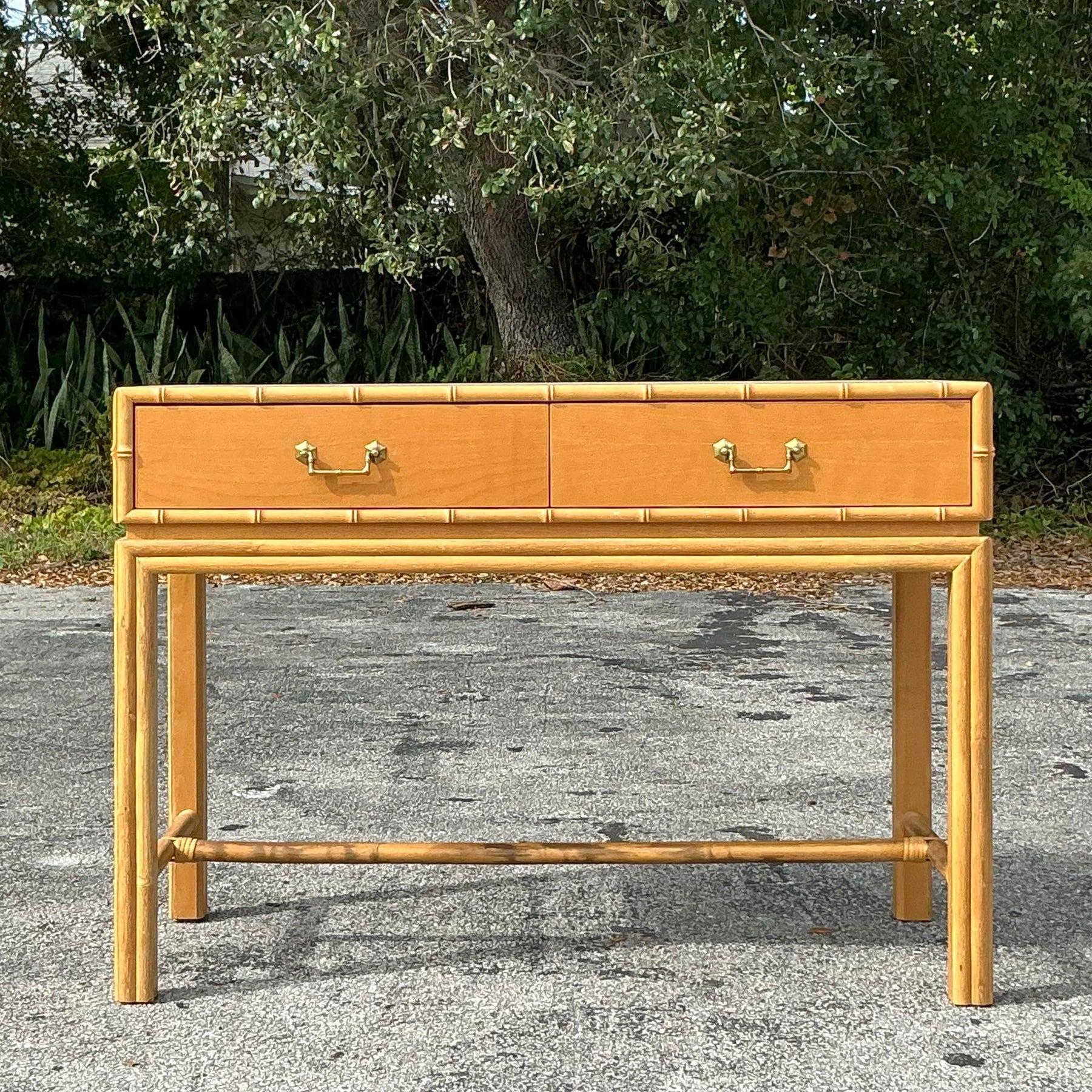 Scrivania vintage Ficks Reed in vendita 1