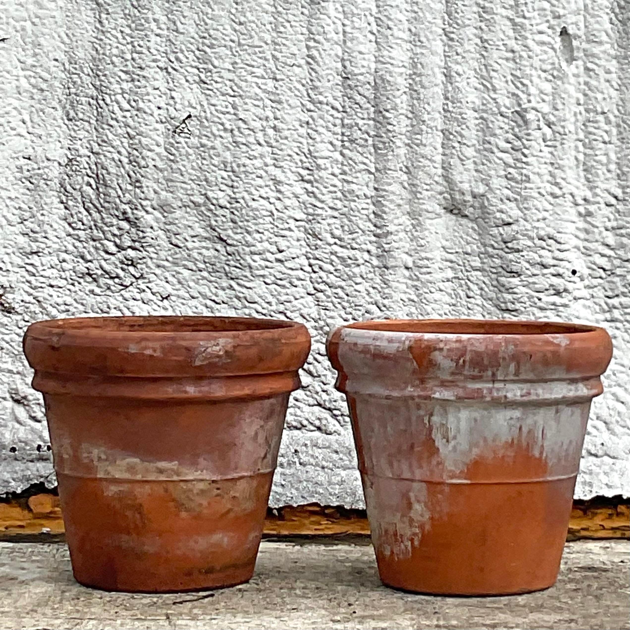 old flower pots for sale
