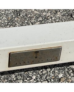 Chaise longue vintage Coastal Janus et Cie - Juego de 2