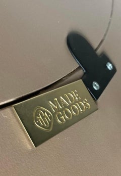 Vintage Coastal Made Goods Capiz Mirror