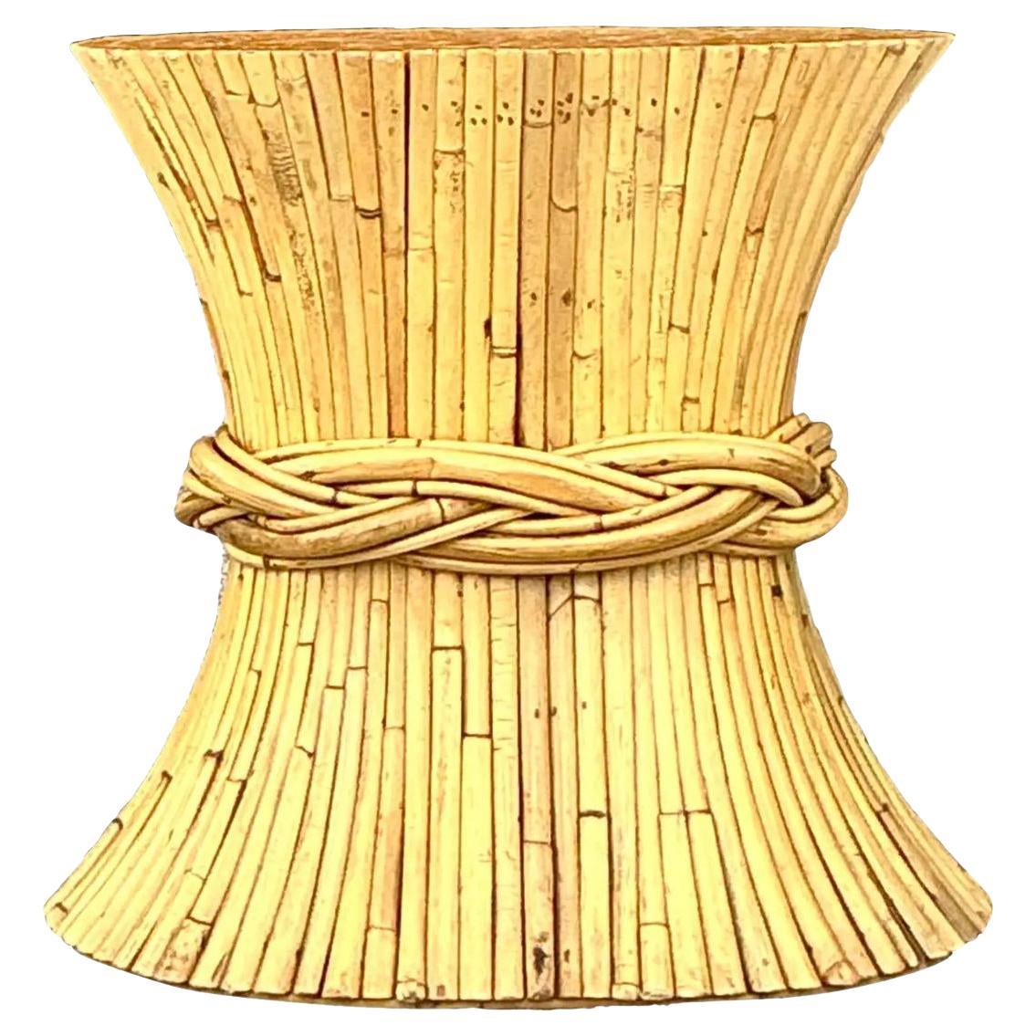 Console vintage Coastal McGuire Sheath of Wheat en vente