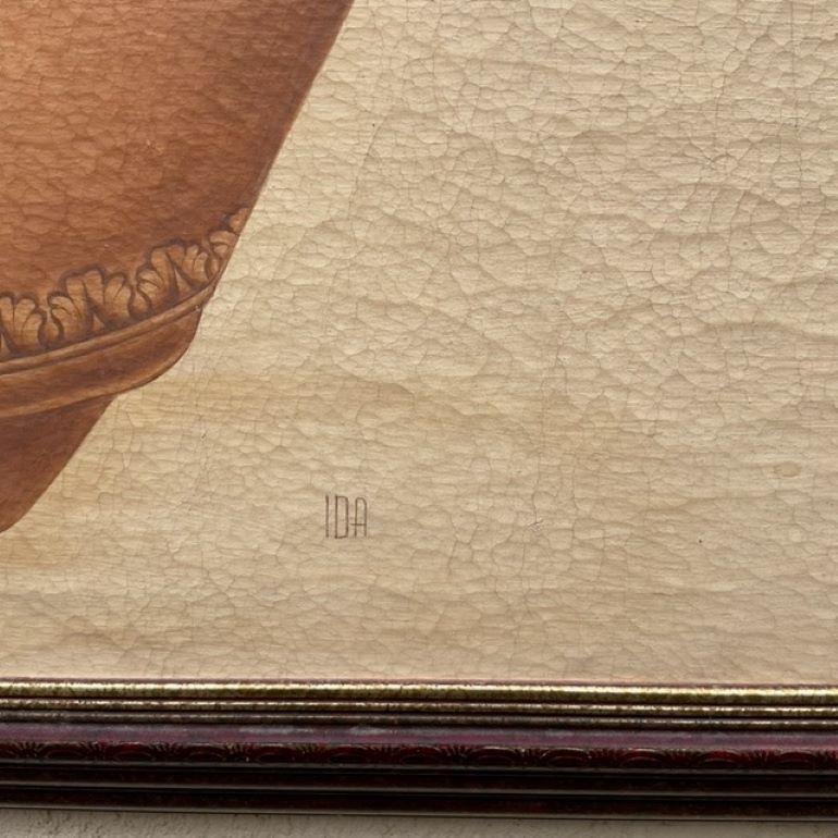 Vintage Coastal Monumental Original Ölgemälde auf Leinwand, Vintage im Zustand „Gut“ im Angebot in West Palm Beach, FL