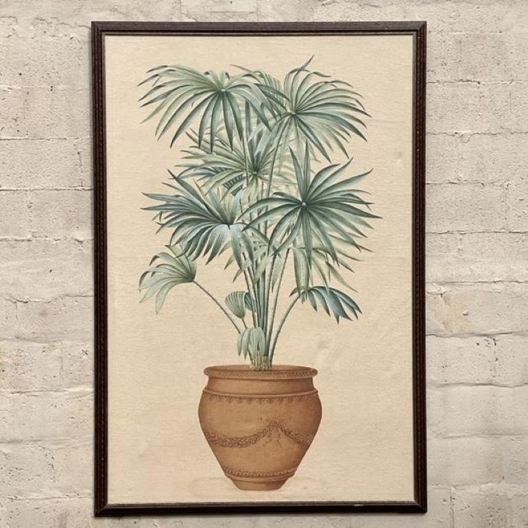 Vintage Coastal Monumental Original Ölgemälde auf Leinwand, Vintage im Angebot 2