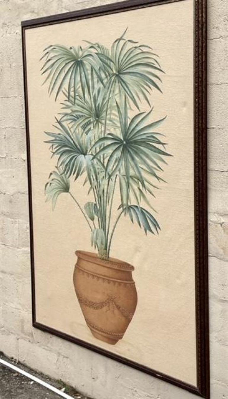 Vintage Coastal Monumental Original Ölgemälde auf Leinwand, Vintage im Angebot 4