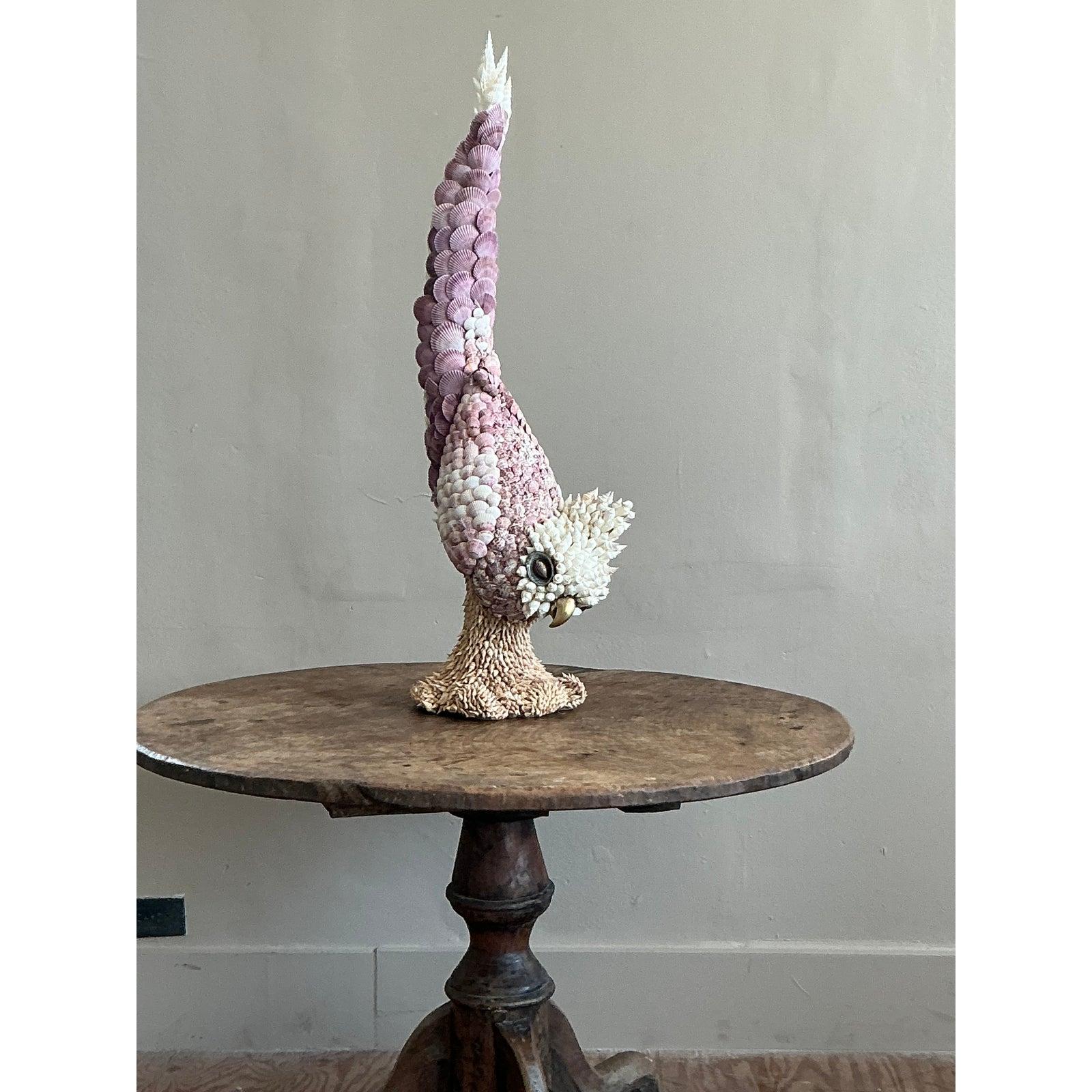 Cacatua monumentale costiero d'epoca incrostato di conchiglie in vendita 3