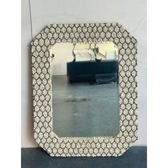 Vintage Coastal Notched Shell Spiegel