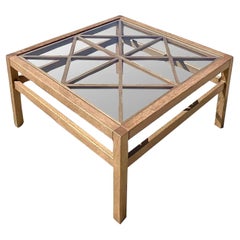 Retro Coastal Oomph Home Essex Driftwood Coffee Table