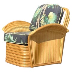 Silla Vintage Coastal Palm Print