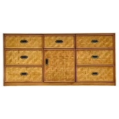 Credenza Vintage Coastal Parquet Ratán