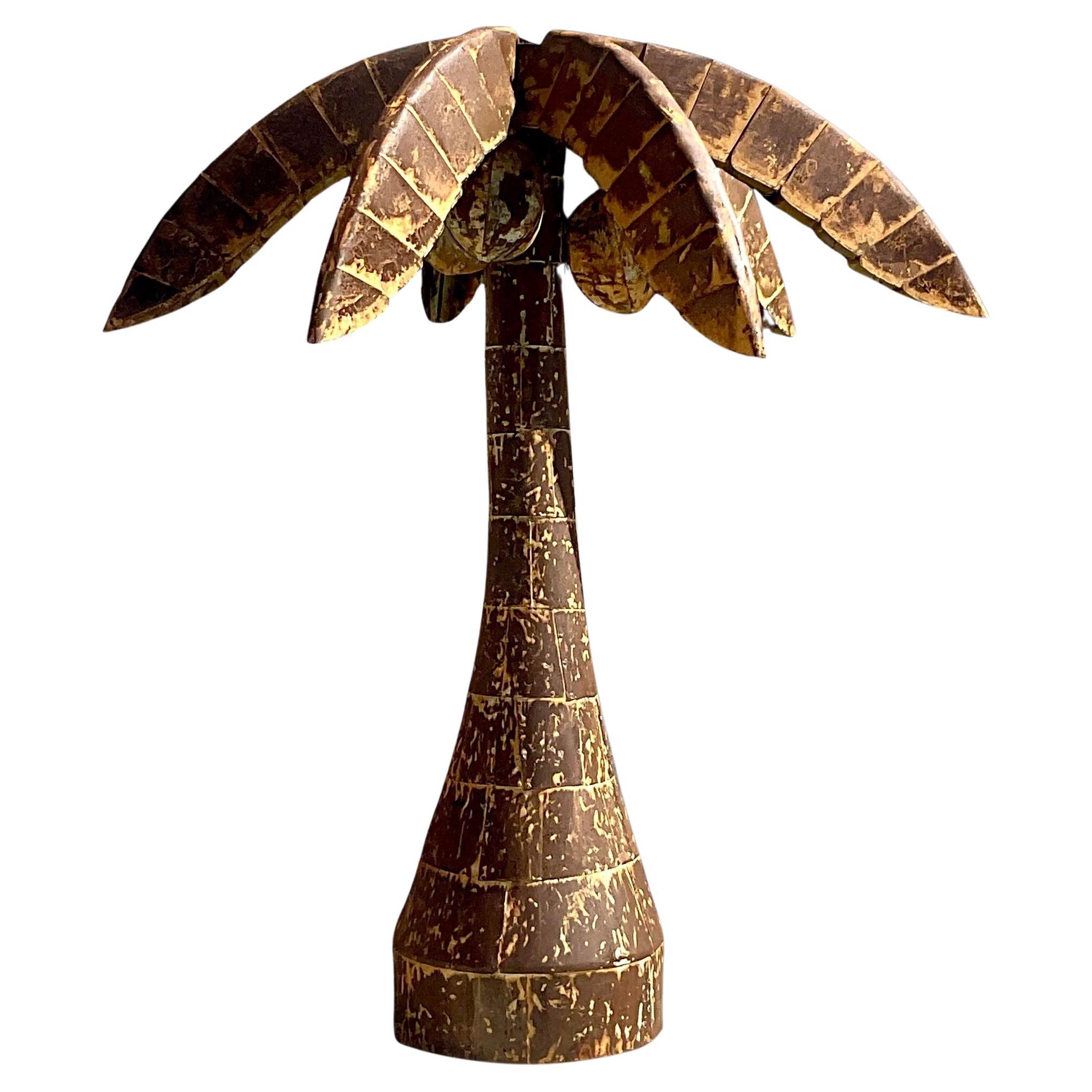 Exquisite 8 Foot Gilt Metal Palm Tree at 1stDibs decorative metal