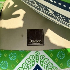 Vintage Coastal Pearson Swivel Chairs - a Pair