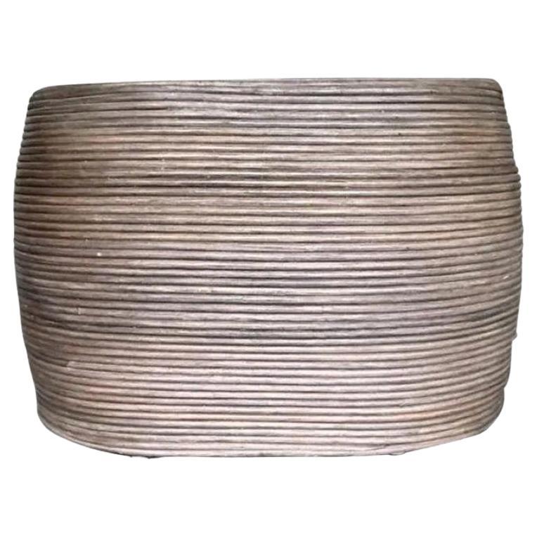Mesa baja vintage Coastal Pencil Reed