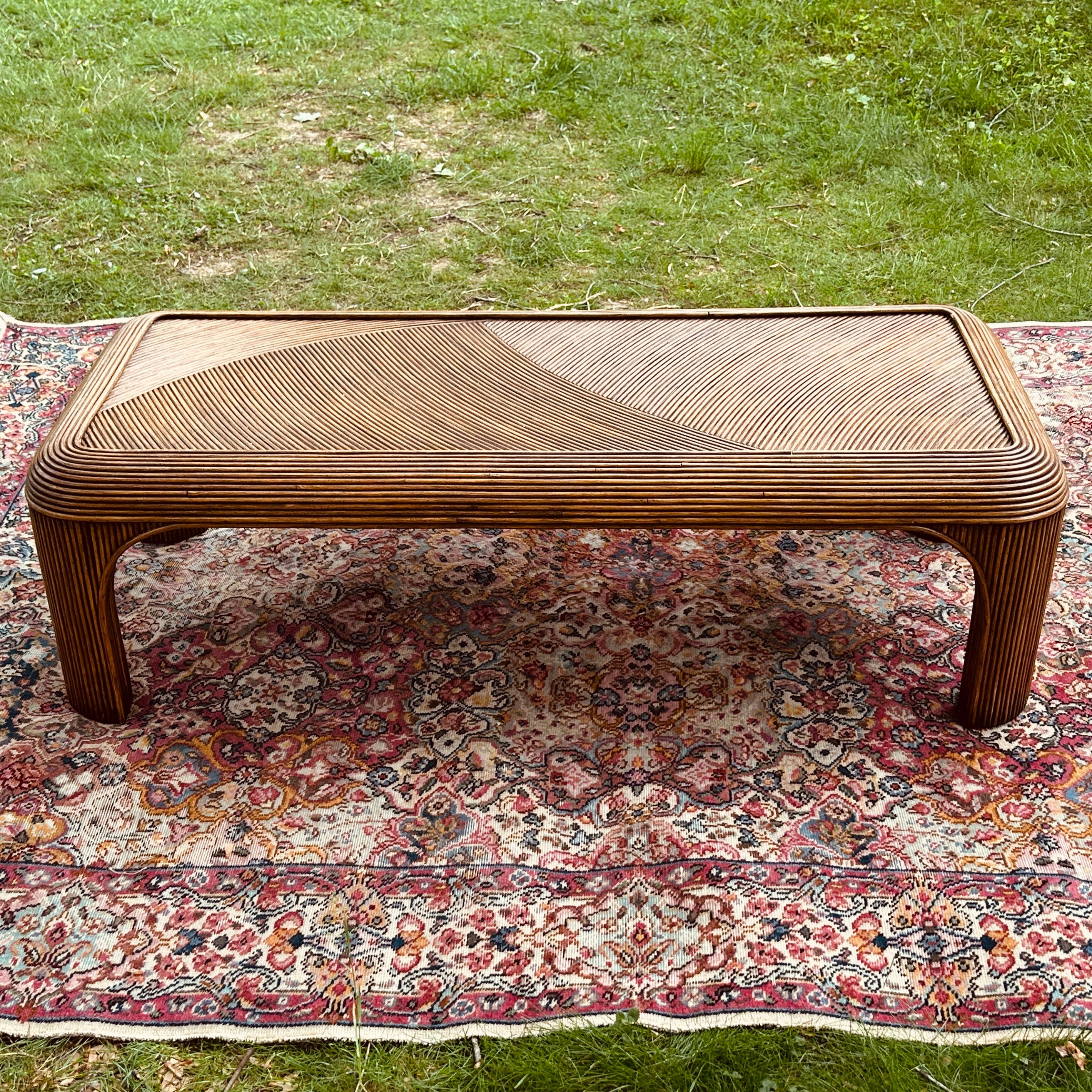 reed coffee table