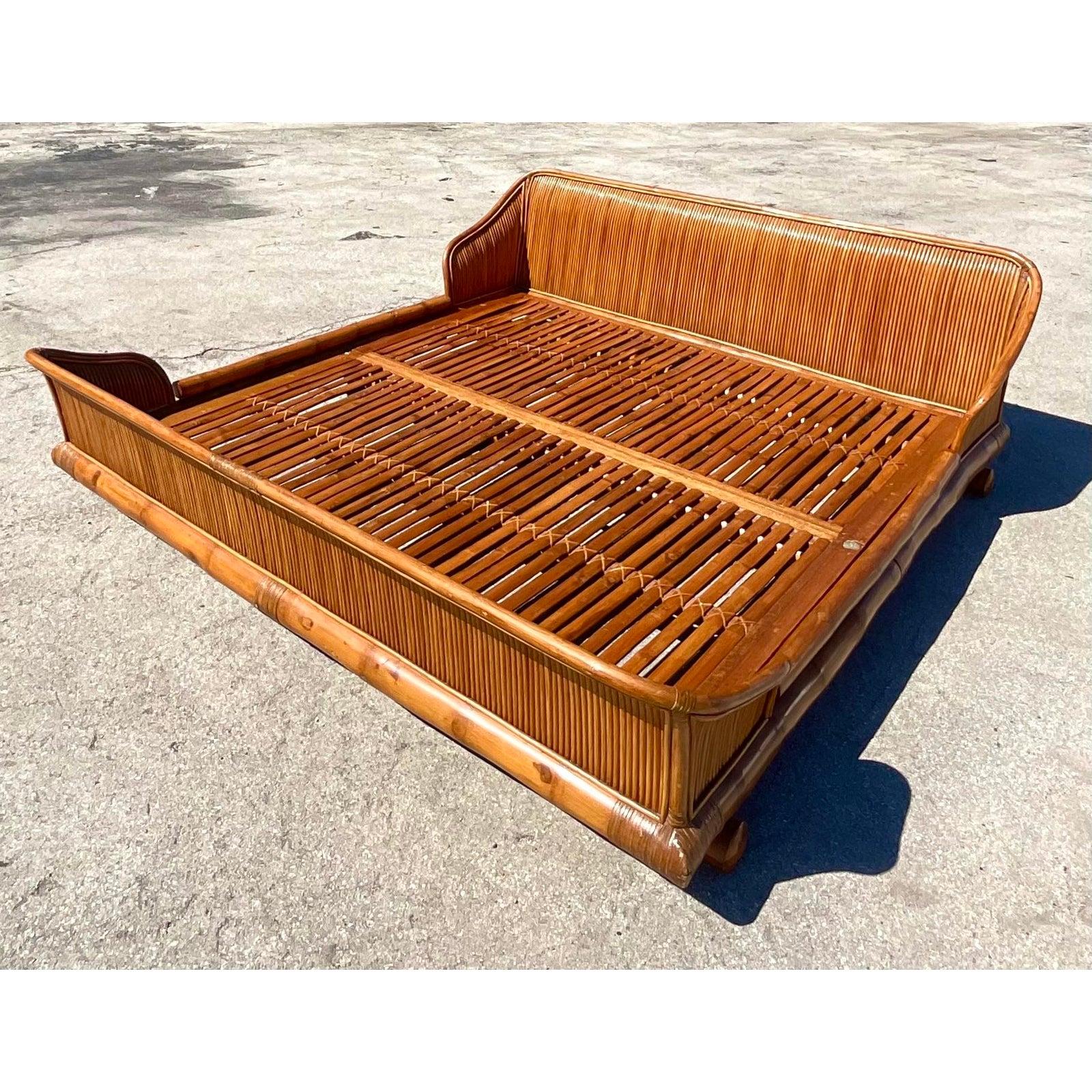 slat sleigh bed