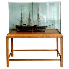 Vintage Coastal Scale Model of Clipper Ship