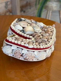 Vintage Coastal Seashell Snail Trinket Box – Florida Kitsch Jewelry Box