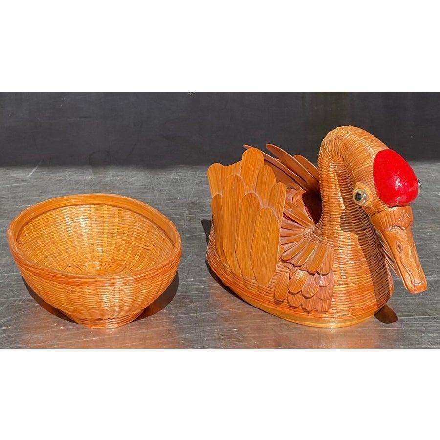 Vintage Coastal Shanghai Weave Ente (Chinesisch) im Angebot