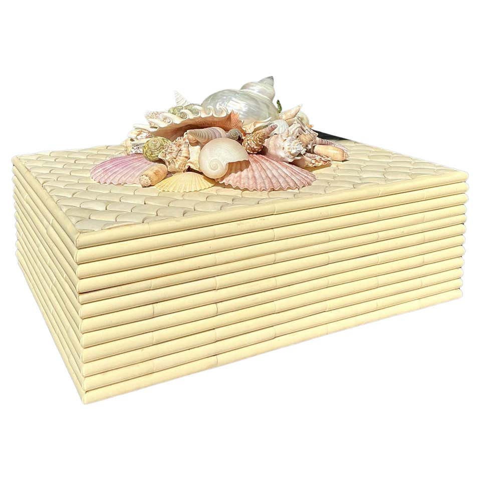 Shells Box For Sale at 1stDibs | chandi box