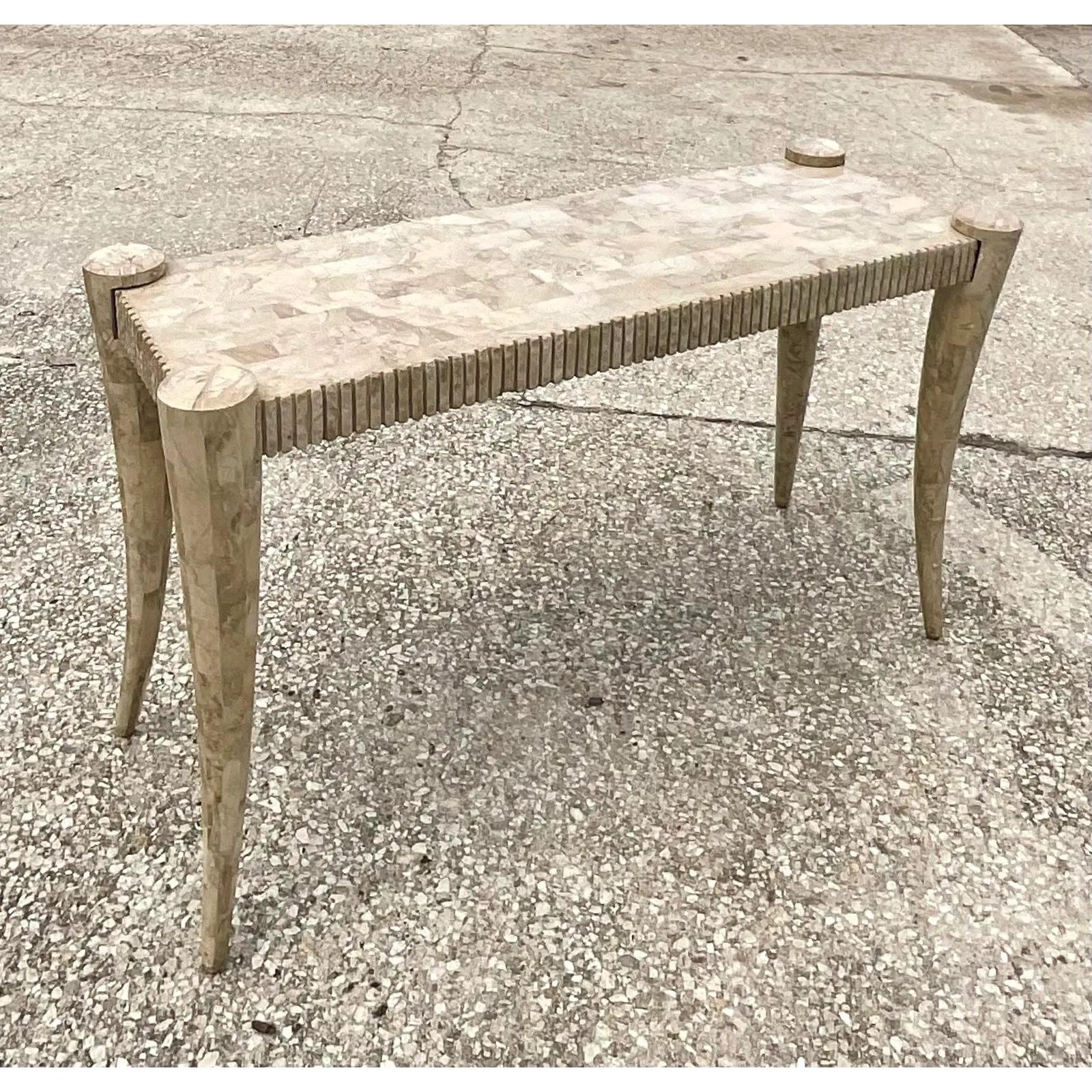 stone entry table