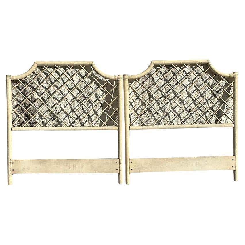 Hot Pink Twin Sized Headboards- a Pair For Sale at 1stDibs | hot pink ...