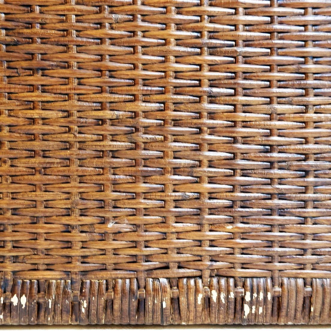 Cómoda vintage costera de ratán tejido - 20º aniversario en Bueno estado para la venta en Linkebeek, BE