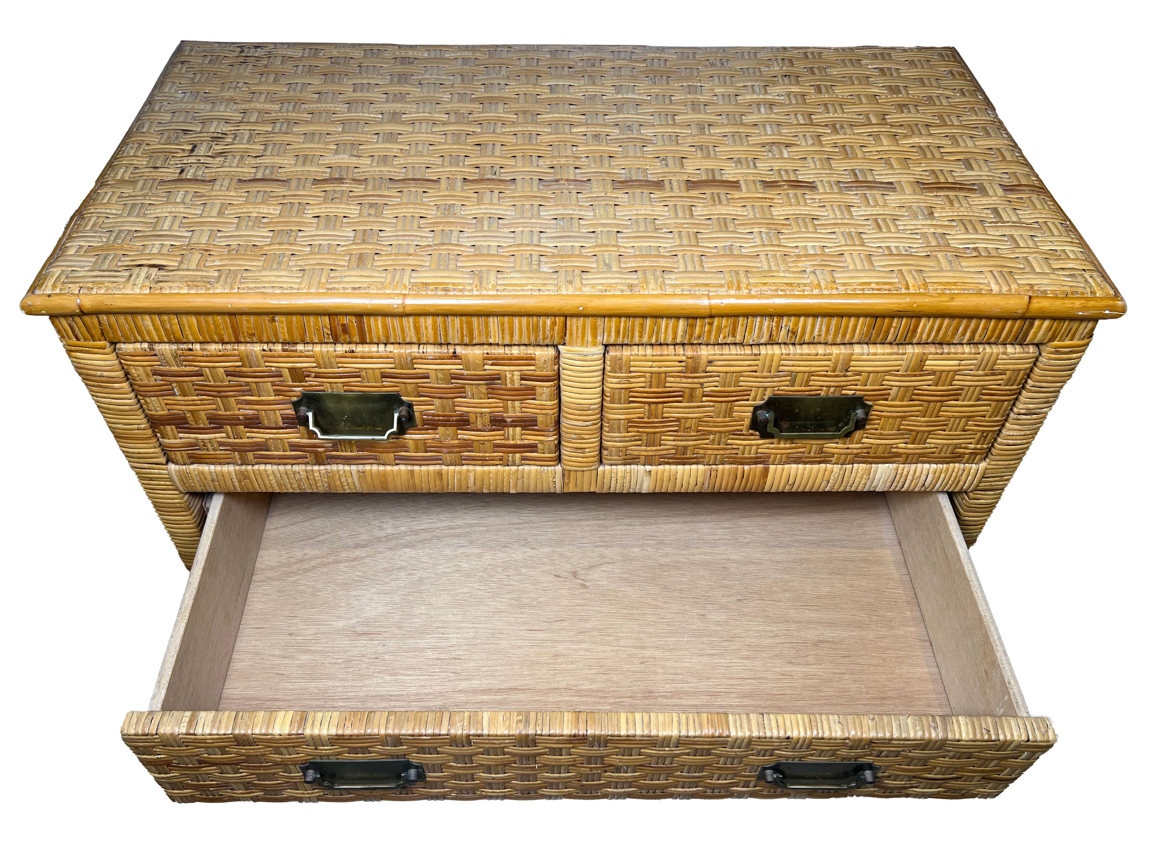 woven chest