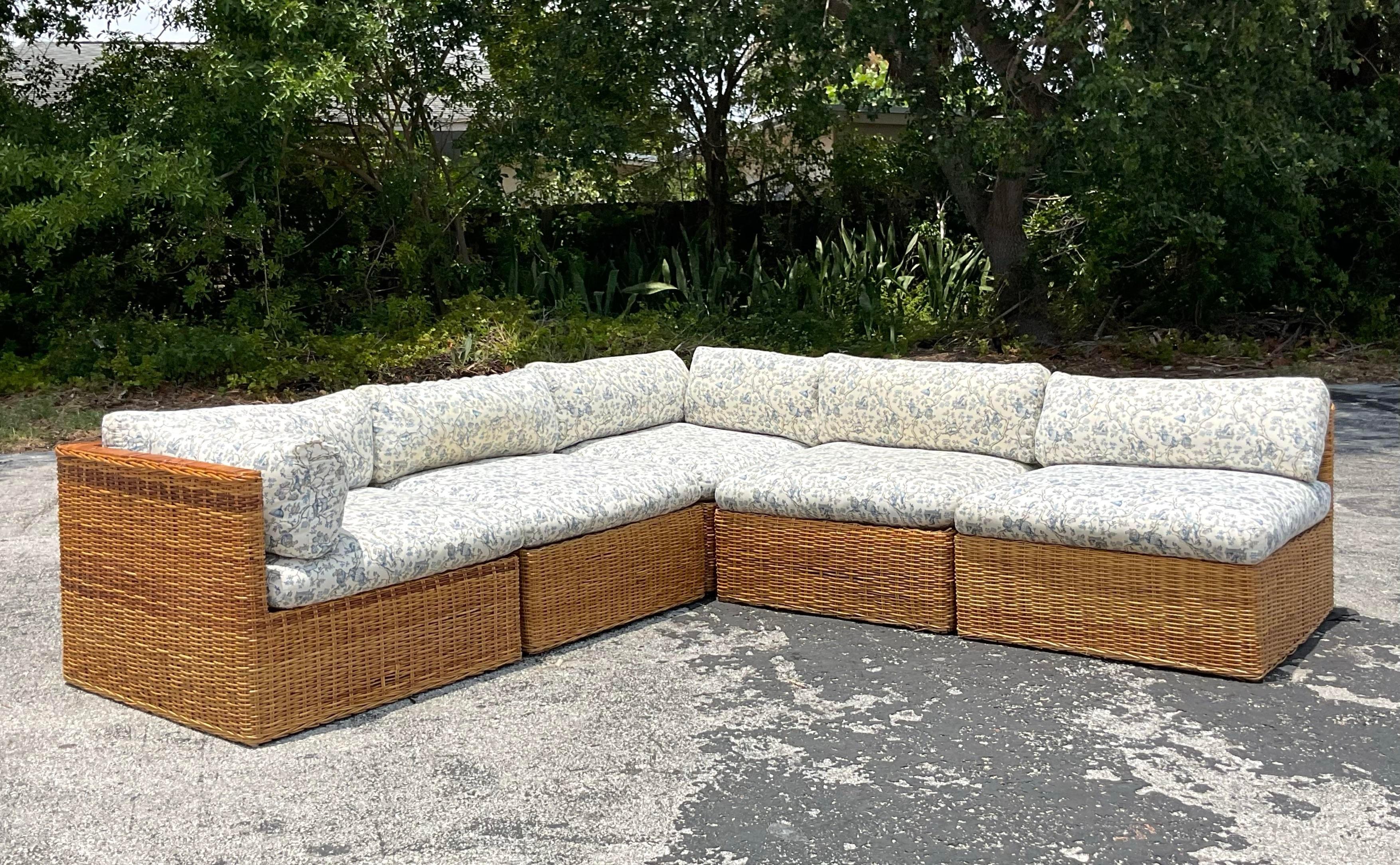 Bring the relaxed charm of the coast to your living space with our Vintage Coastal Woven Rattan Sectional Sofa. This stylish piece combines durable rattan craftsmanship with a breezy, laid-back design, perfect for a beach-inspired retreat.

Slipper