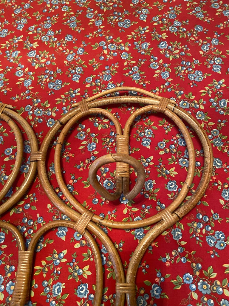 Vintage Coat Hanger in Bamboo, France, 20th Century For Sale at 1stDibs