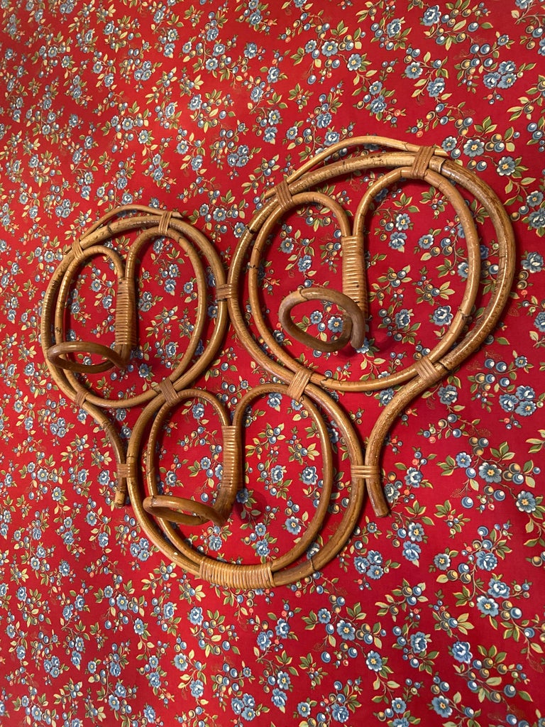 Vintage Coat Hanger in Bamboo, France, 20th Century For Sale at 1stDibs