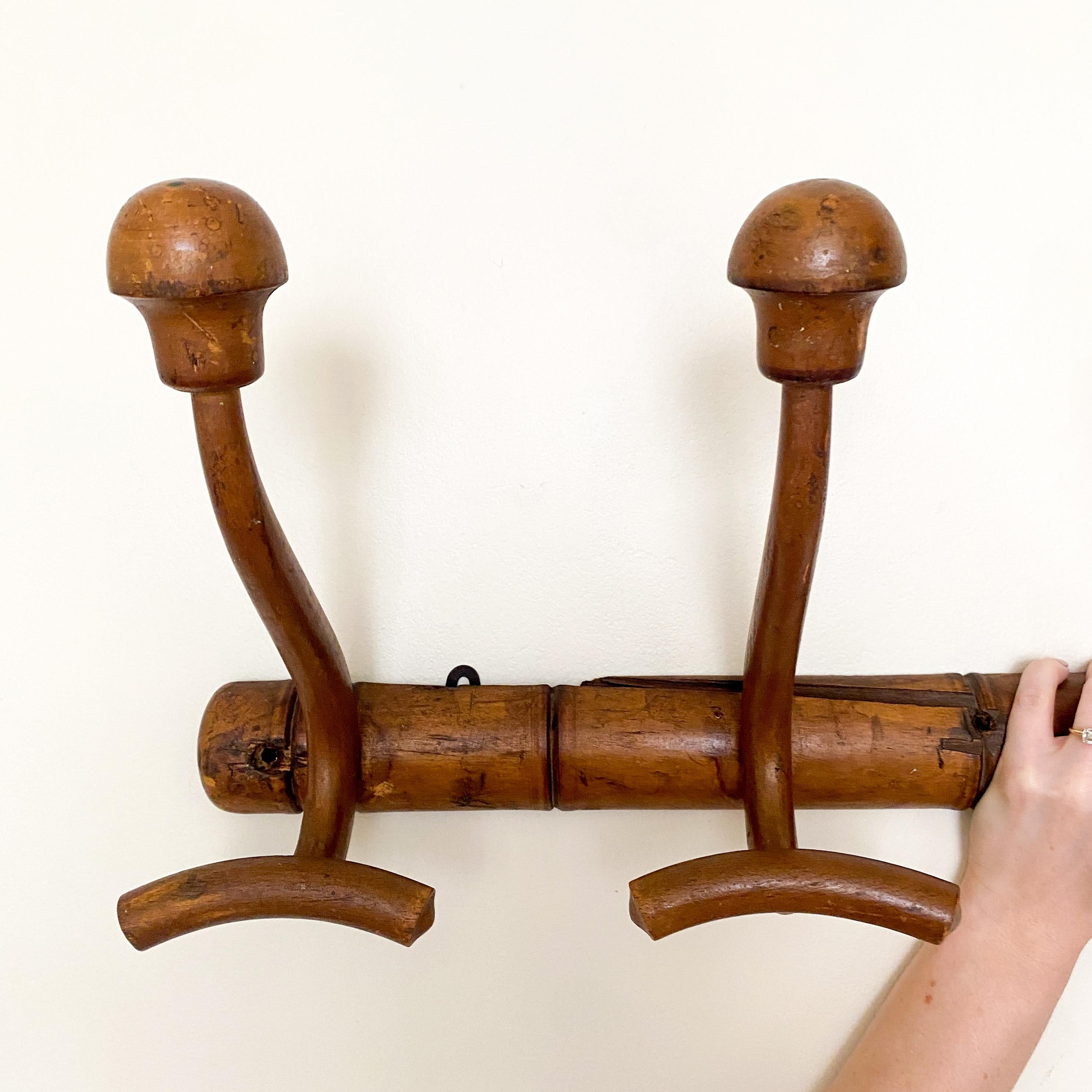 vintage coat hooks for wall