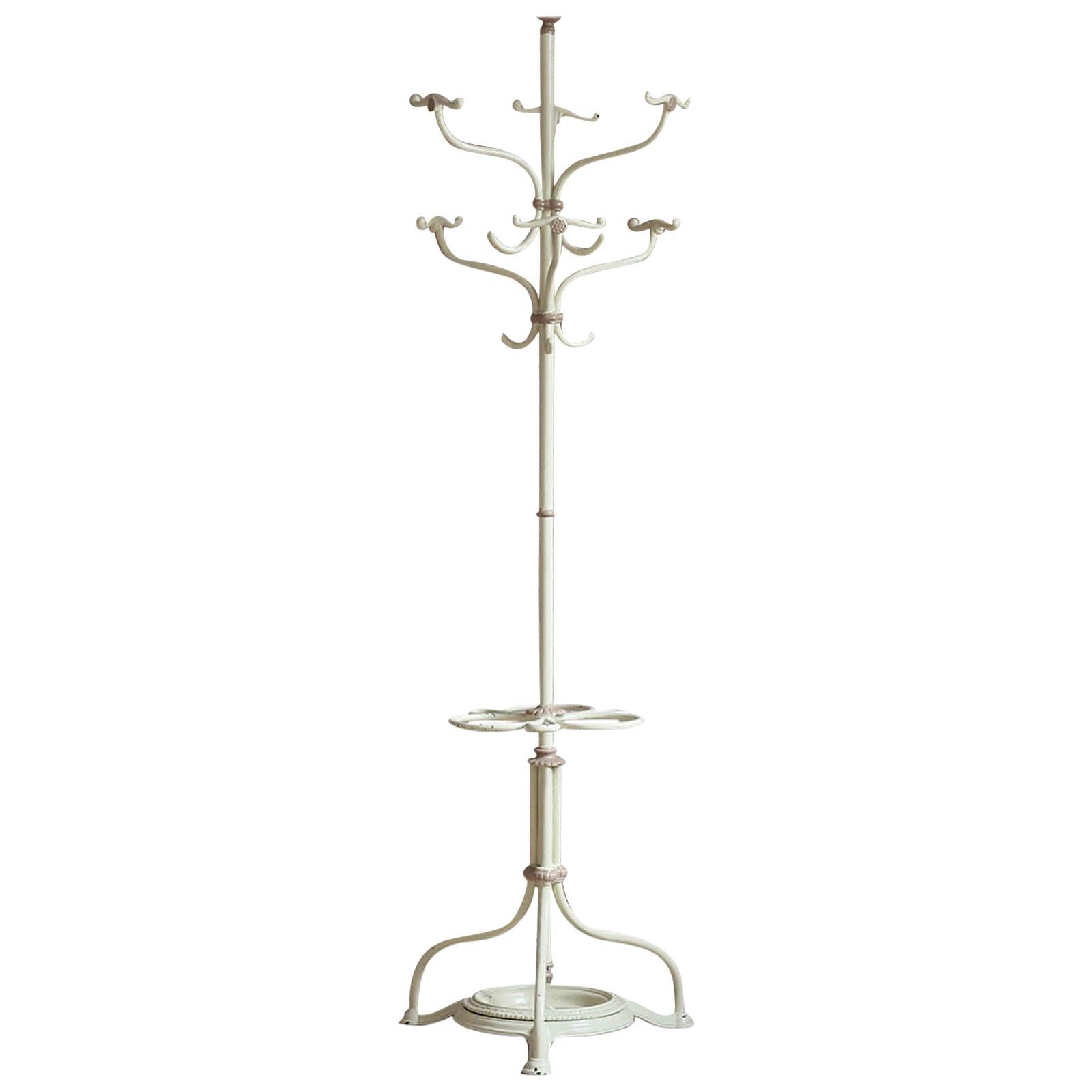 Vintage Coat Rack by Hynek Gottwald, 1930s For Sale