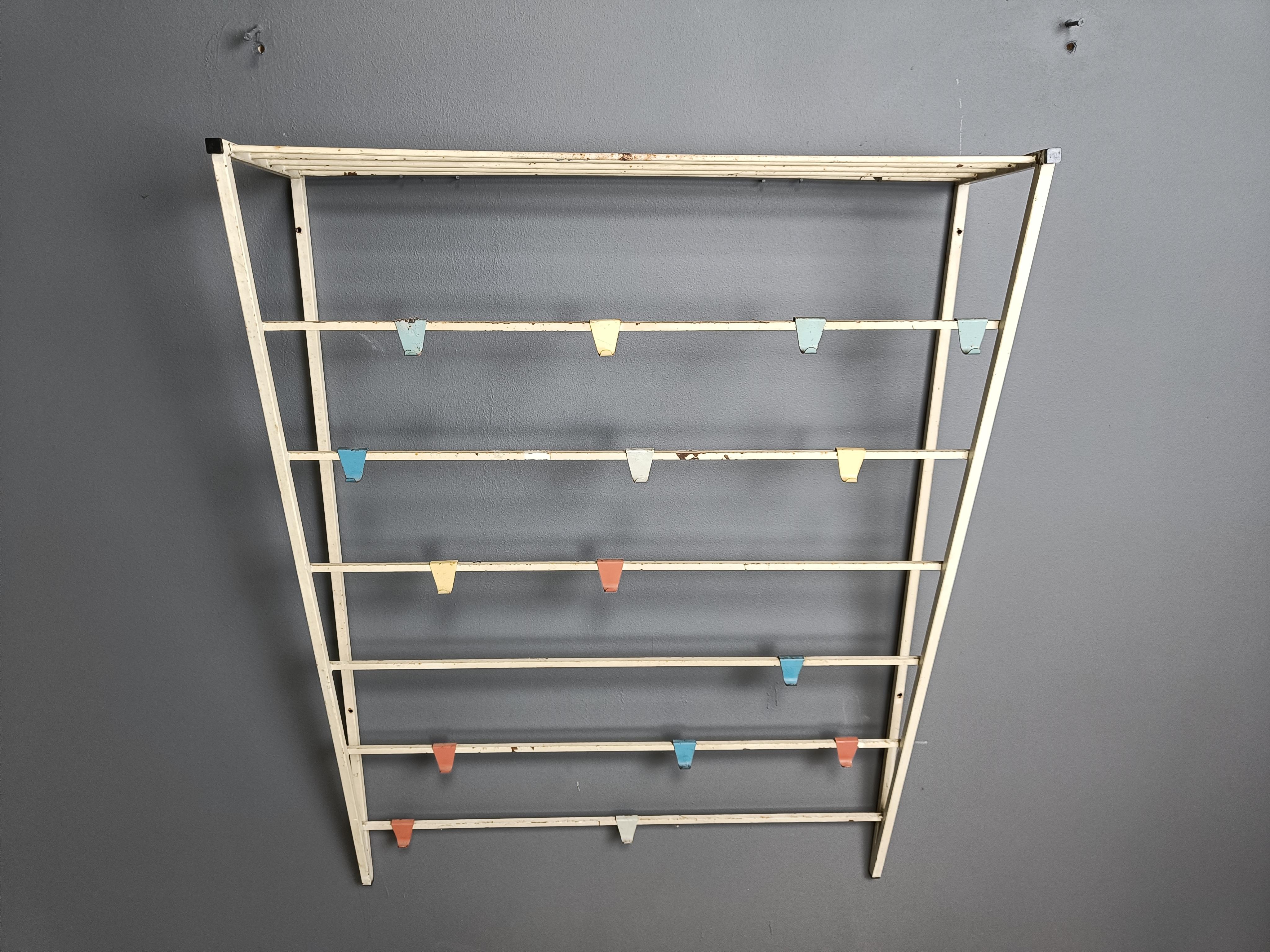 Mid-Century moderno Appendiabiti vintage di Tjerk Reijenga per Pilastro, anni '50 in vendita