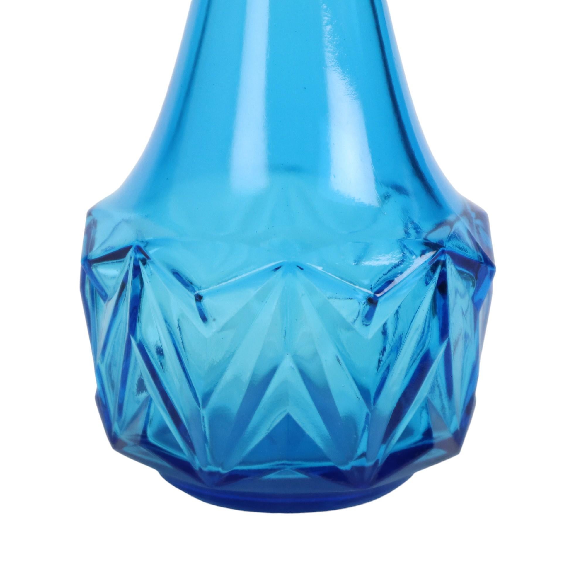 Carafe bleu cobalt 0,5L fabriqué en Belgique Bon état - En vente à Poperinge, BE