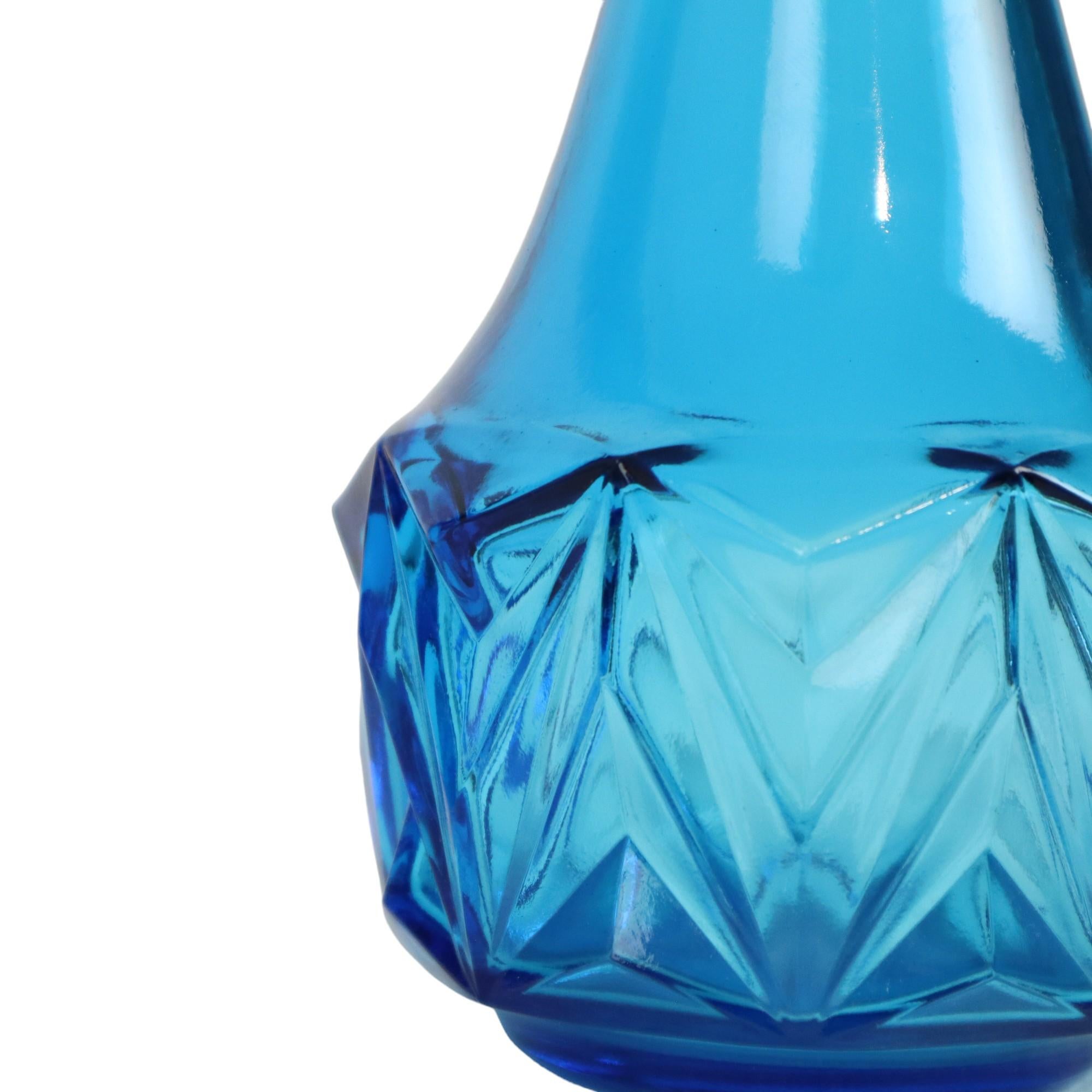 Carafe bleu cobalt 0,5L fabriqué en Belgique en vente 2
