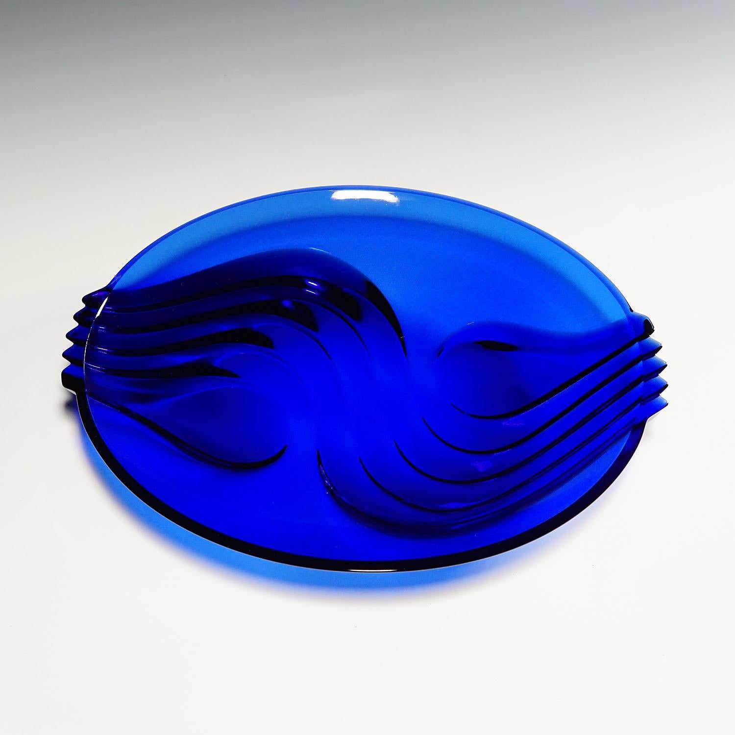 arcoroc france blue plates