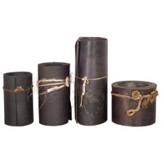 Vintage Cobbler Shop Leather Rolls, circa 1920-1940