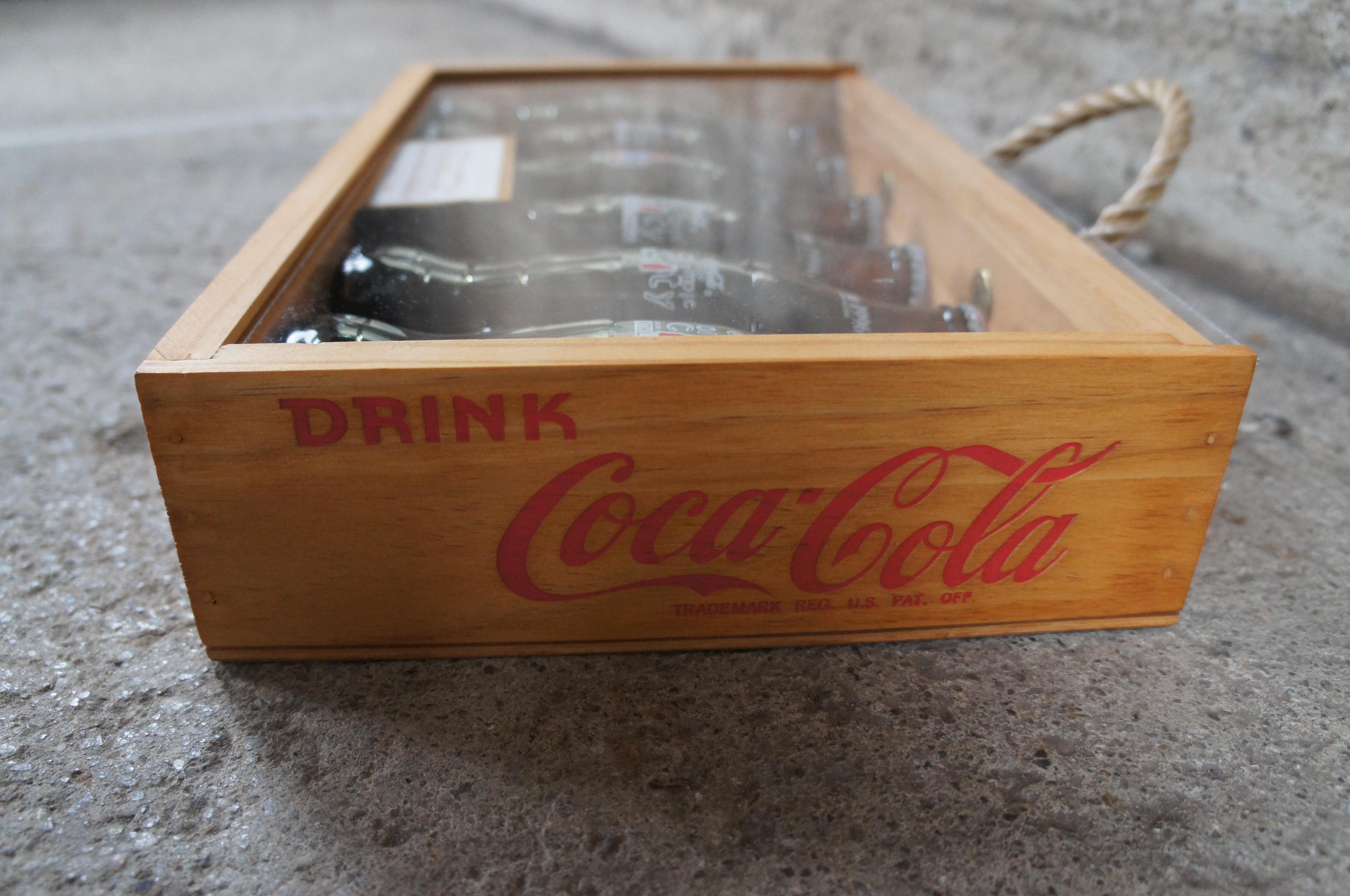 Vintage Coca Cola 1996 Olympische Stadt Komplettes Sammler-Kake-Flaschen-Set 15